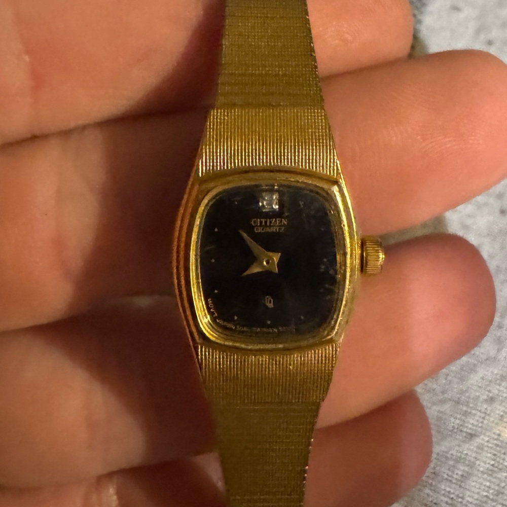 Citizen Gold and Black Women's Watch